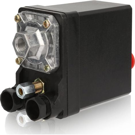 Pressure Switch Control Valve Vertical Single Hole Pressure Control Switch Air Compressor 380V 75175psi For Air Compressor (1/5)