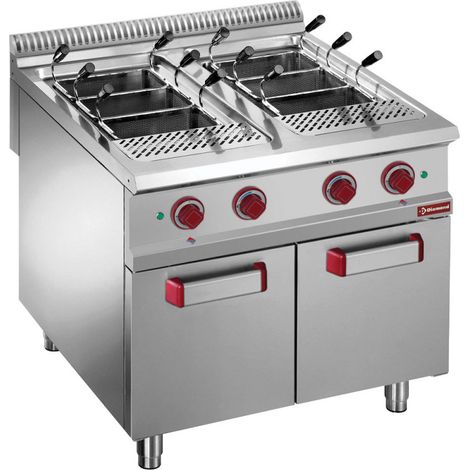 Cuiseur à pâtes gaz - 2 x 40 litres sur meuble - Diamond (1/4)