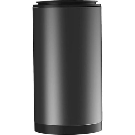 Mini poubelle de voiture, porte-gobelet en alliage de 300 ml, type portable à couvercle poussoir