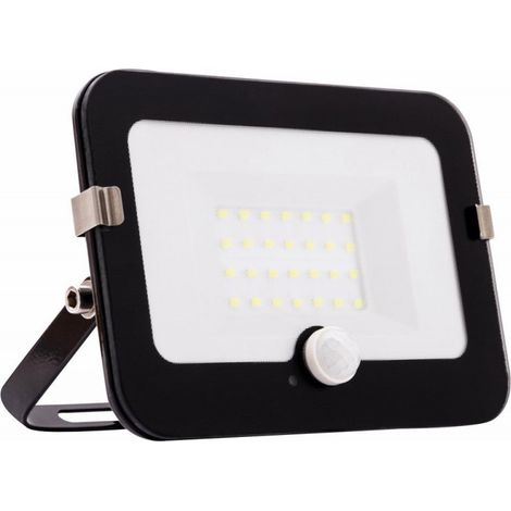 Proiettore a LED Mirano 20 20W nero con rilevatore di movimento (per 2)
