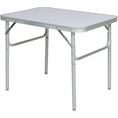 Tavolo pieghevole con struttura in alluminio 75 x 55 centimetri per spiaggia campeggio e picnic