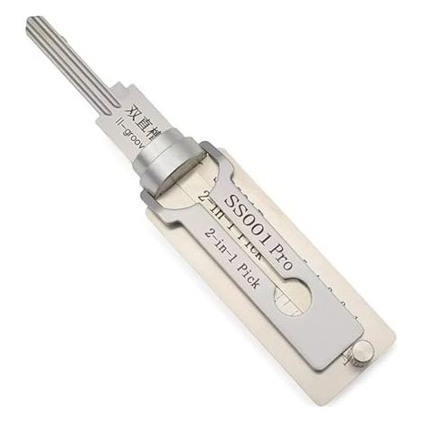 SS001 Pro 2-in-1 Doppelrillen-Schlossöffnungswerkzeug, Decoder und Werkzeuge, Autoschlüsselleser, Mehrzweck-Wartungs- und Reparaturset, Handwerkzeug SS001 - (1/5)
