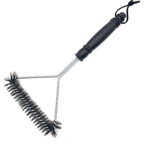 Brosse de nettoyage triangulaire multifonction pour les recoins, la cuisine et le barbecue – (1/4)