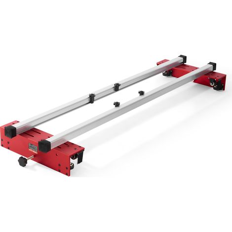 VEVOR Slitta per Fresatrice, Lunghezza 1525 mm Slitta per Router per Lavorazione del Legno per Spianare Lastre, Jig Guida per Lastre, Piallatrice per Rifinitura per Spianare Legno, Fai da Te per Casa