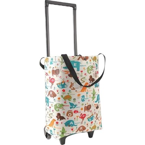 Chariot de courses sur roues - Grand sac de courses pliable étanche avec roues Chariot de courses à roulettes tendance pour les voyages, le camping, les affaires en plein air, le marché, la (1/5)