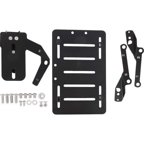 Support de plaque d'immatriculation latérale de moto, support de montage Anti-Vibration de remplacement pour indien FTR1200 2019 – 2024.