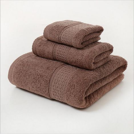 1 pièce Serviette carrée Divers accessoire de salle de bain Coton 45 g Idéale pour voyage et cadeau (1/5)