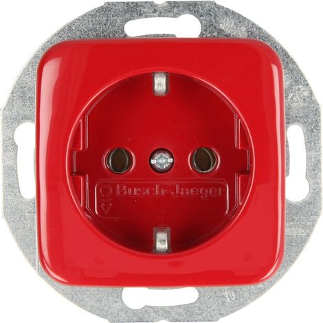 Mécanisme prise SCHUKO® avec bague-support ronde Reflex SI