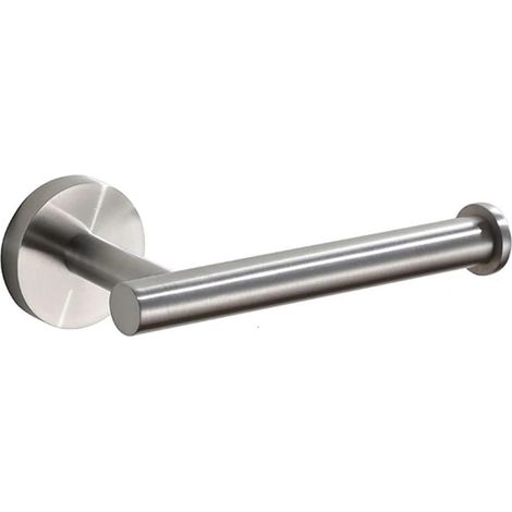 Accessoires de salle bain - Porte-papier toilette rond en acier (1/5)