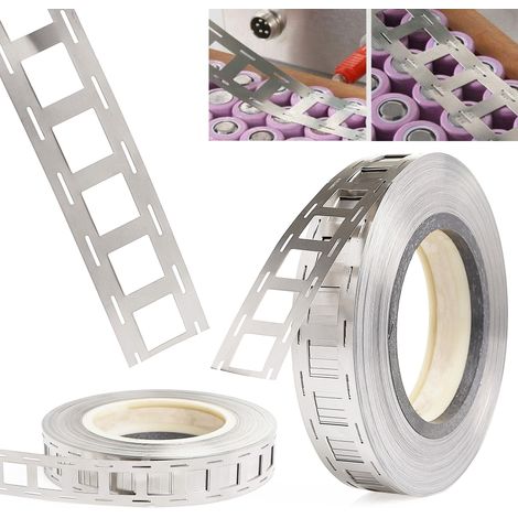 Escalera de níquel para soldar celdas 2P (0,15 x 25 mm) - 1 metro