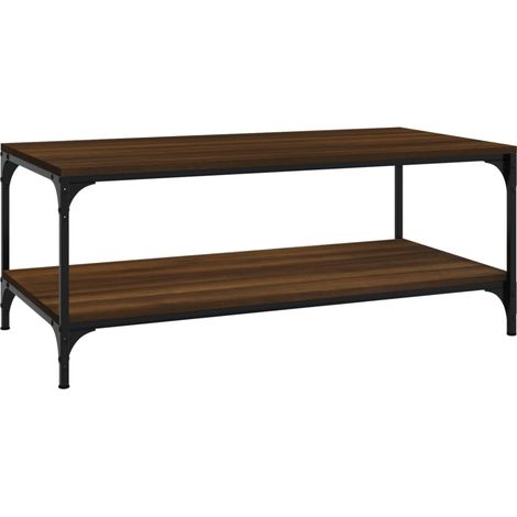 Maison Exclusive - Tavolino Salotto Rovere Marrone 80x50x40 cm Legno Multistrato