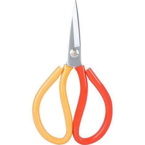 Ciseaux Anti-Rouille en Acier Allié, Outil Polyvalent avec Poignée Ergonomique TPU (190mm) (1/5)