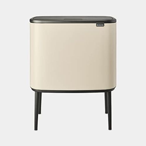 Brabantia Bo Touch Bin 34 L 2 panier(s) Beige (1/3)