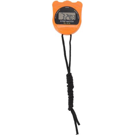 Chronomètre numérique multifonction étanche pour la course à pied, la compétition et la natation - Écran LCD, batterie 140 mAh (1/5)
