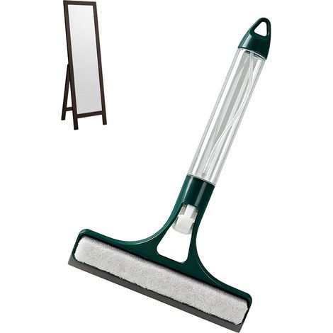 Raclette de douche Outils de nettoyage multi usages, raclette de salle de bain Pour le lavage, le nettoyage, les détails, la maison, l'appartement, la voiture, le miroir, le pare brise (1/5)