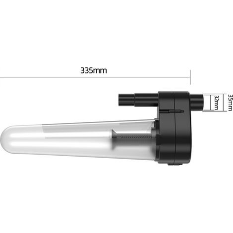 Kompatibles Staubsaugerzubehör: Staubbehälter, Staubbox, externer Staubbehälter, Zyklonbehälter, externer Zyklonbecher (32 mm). (1/4)