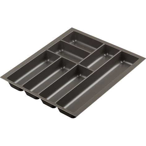 Bandeja para cubiertos Nolago para Merivobox 408x473mm gris basalto SANS MARQUE