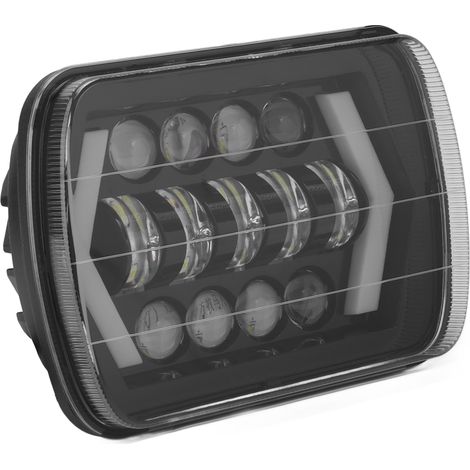 Projecteur LED 60W 5x7in Forme Flèche H4 Étanche IP67 pour Camions Tout-Terrain (1/5)