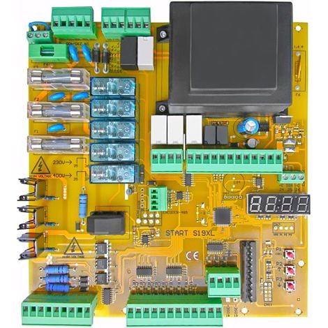 NOLOGO START-S19XL Centrale Scheda Di Comando Con Controllo Delle Fasi 230v 400v