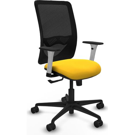 Chaise de bureau piqueras y crespo Zulema blanc mousse dense (1/2)