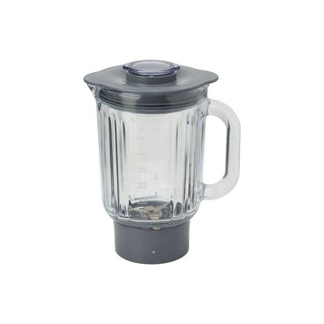 Kenwood – Accessoire mélangeur en verre 1,2L – Verre Thermoresist – Lames en acier inoxydable – Compatible avec Prospero+