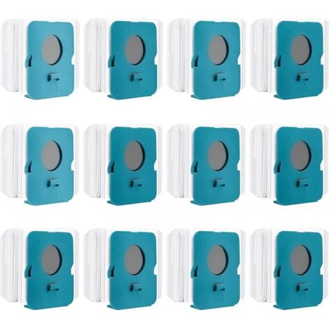 12 pieces Clean Station dust bags for VCA-ADB95, vacuum cleaner replacement bags, YMYNY vacuum cleaner accessories (1/4)