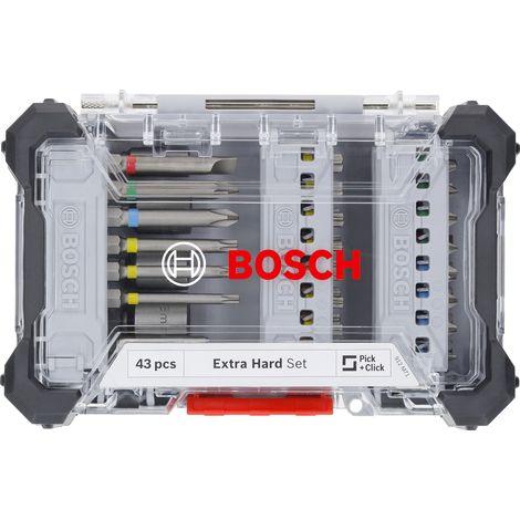 JUEGO DE PUNTAS Y VASOS EXTRA DUROS 43 PIEZAS - B 2607017723