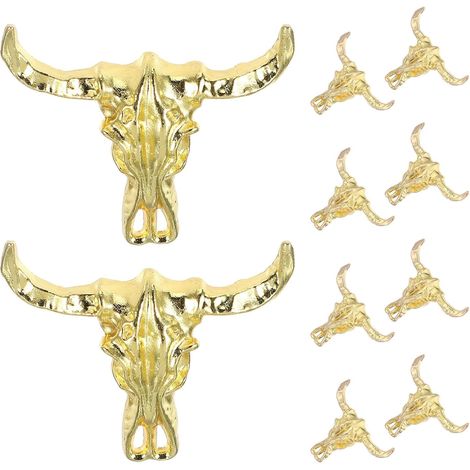 Poignée décorative TEHAUX pour meuble, forme tête de vache (1/5)