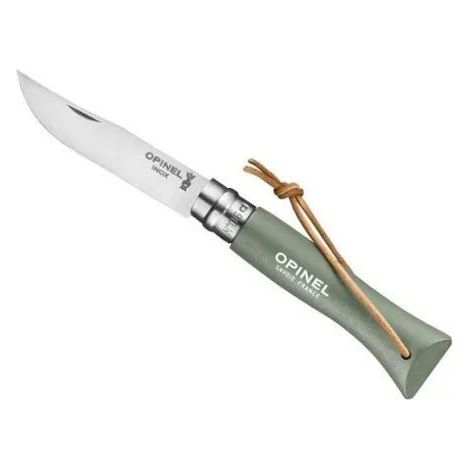 Taschenmesser Opinel Baroudeur N6 Farbe Salbei 7 cm