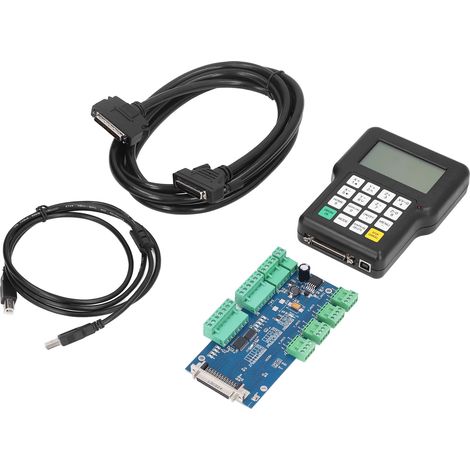 Contrôleur de Machine à graver, 3 Axes, télécommande CNC, prend en charge un micropas élevé (1/5)