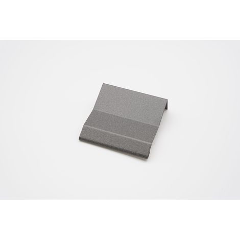 Giunzione proterrace pc antracite goffrato 80x55mm