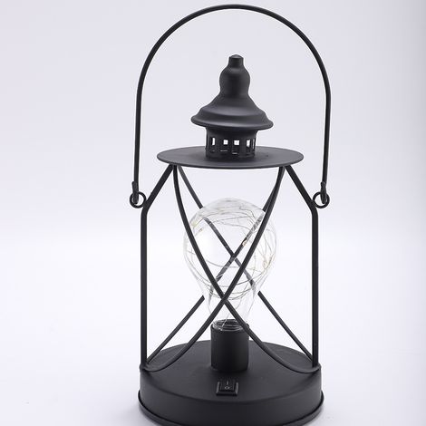 Storm Lamp—Retro Portable Camping Gas Lamp Mood Lamp Outdoor Horse Lantern Kerosene (1/5)