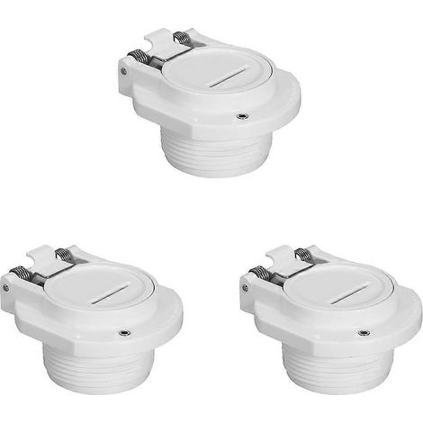 Lot de 3 connecteurs de rechange GW9530 pour joint d'aspiration de piscine Zodiac Hayward à rotation libre et boucle de verrouillage (1/5)