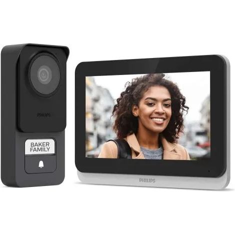 Videocitofono Videotelefono touch connesso 3K WI FI Philips chiamata cellulare Monitor Touch Screen 7 pollici 531036 (1/6)
