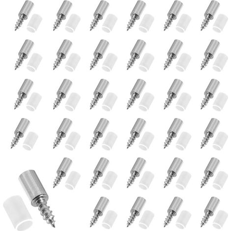 34 shelf support pins with rubber sleeve. Heavy-duty shelf brackets. Shelf brackets with self-tapping screws, for bookshelves, cabinets, and furniture. (1/5)
