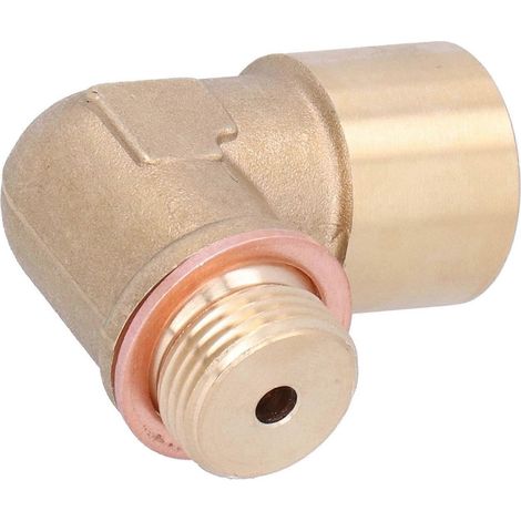 90-Grad-Winkel-Sauerstoffsensor-Verlängerung M18x1,5 Messing-Verlängerungsadapter Universal für Autos