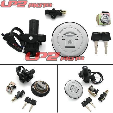 Applies to Honda VFR1000F Firestorm Superhawk 97-00 Year Electric Door Lock Fuel Tank Cap Sleeve Lock( Upgraded keys) (1/3)