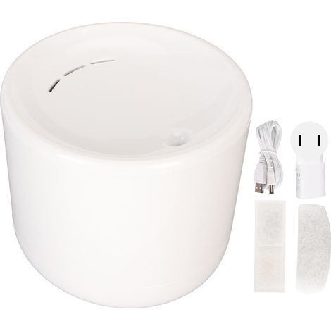 Fontaine intelligente pour animaux 2L silencieuse, distributeur d'eau pour chats chiens avec filtre, contrôle APP, 100-240V prise US. (1/5)