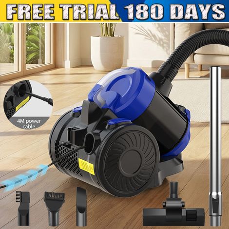 Aspirateur cylindrique Hoover vertical léger à main à forte puissance d'aspiration 3600 W