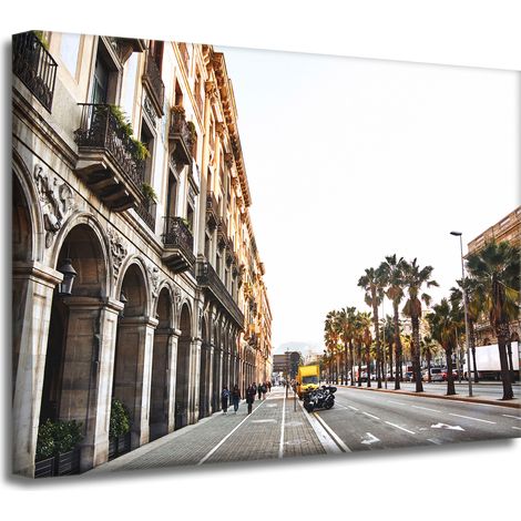 Impression sur toile Architecture urbaine 40x30 cm
