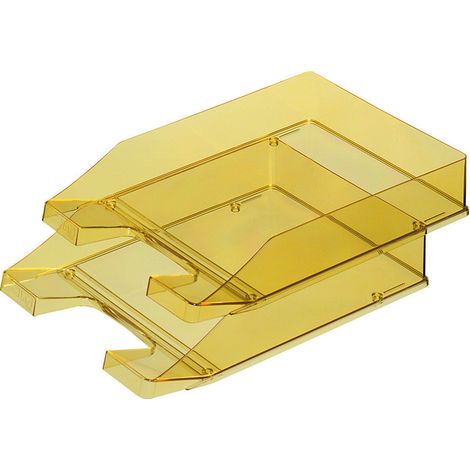HAN 1026-X-25 vassoio da scrivania Polistirolo Giallo