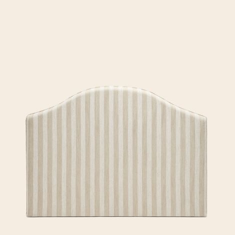 Tête de lit tapissée en Tapissée de jacquard de rayures Fabbio CEPHEE (1/4)
