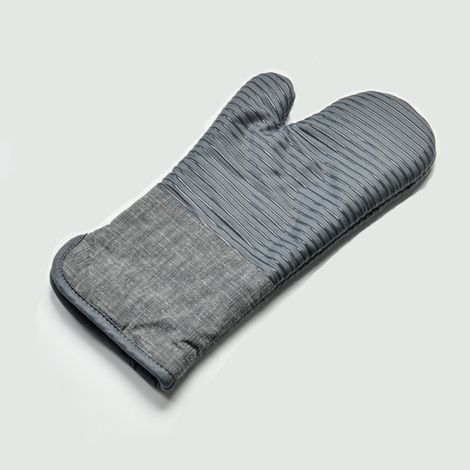 Lot de 2 gants de cuisine, gants de cuisine résistants à la chaleur, extra longs (1/5)