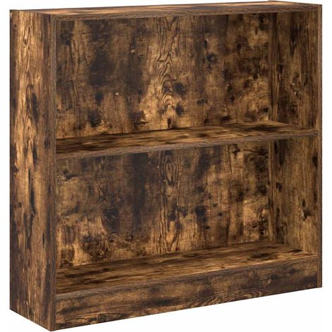 Maison Exclusive - Bücherregal Räuchereiche 80x24x76 cm Holzwerks