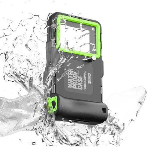Custodia impermeabile per telefono, universalmente compatibile con smartphone, adatta anche per immersioni e nuoto, compatibile con iPhone 14 Pro Max, 13, 11, Samsung (1/5)