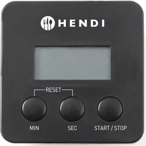 Temporizador de cocina digital con clip - Hendi 271155 (1/3)