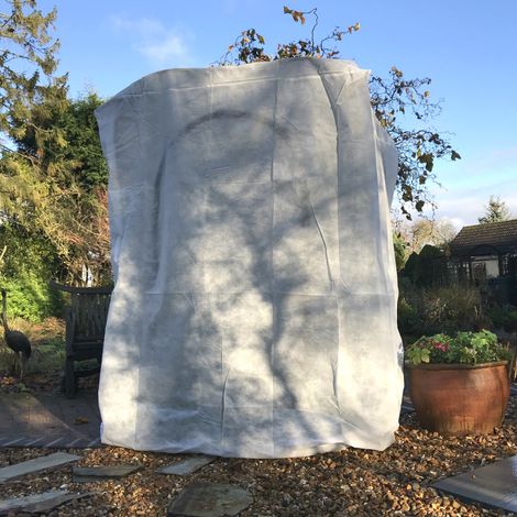 Ultimate Protection Garden Fleece Frost Cover for Plants, Trees & Shrubs – 1.35m x 2m x 2m high, Pack 2