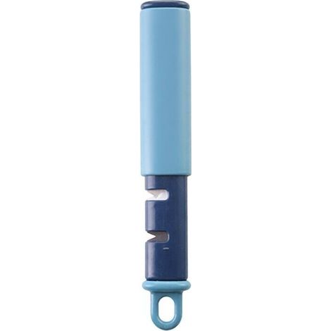 Éplucheur et aiguiseur de couteaux 2 en 1, éplucheur multifonctionnel pour fruits et légumes, en acier inoxydable pivotant, poignée ergonomique confortable pour pommes de terre et carottes (1/5)