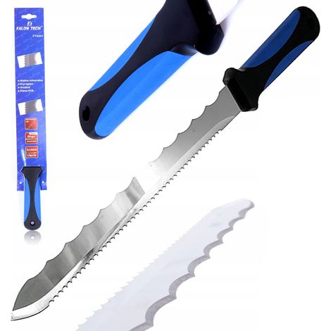 Coltello per tagliare lana minerale, polistirolo, solido, 28 cm