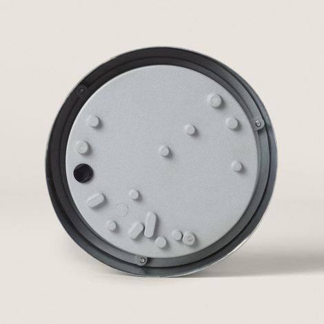 Plafoniera Circolare Esterno Ø200 mm Acciaio Zincato Hublot Coastal Fjord   Argento